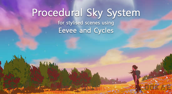 Blender插件-完全程序化天空系统 Procedural Sky System v0.2.1